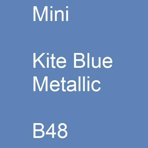 Mini, Kite Blue Metallic, B48.